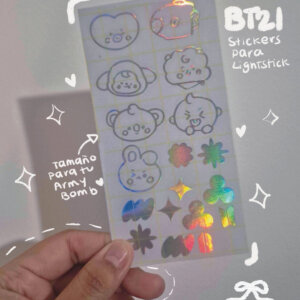 sticker vinil / bt21 mini
