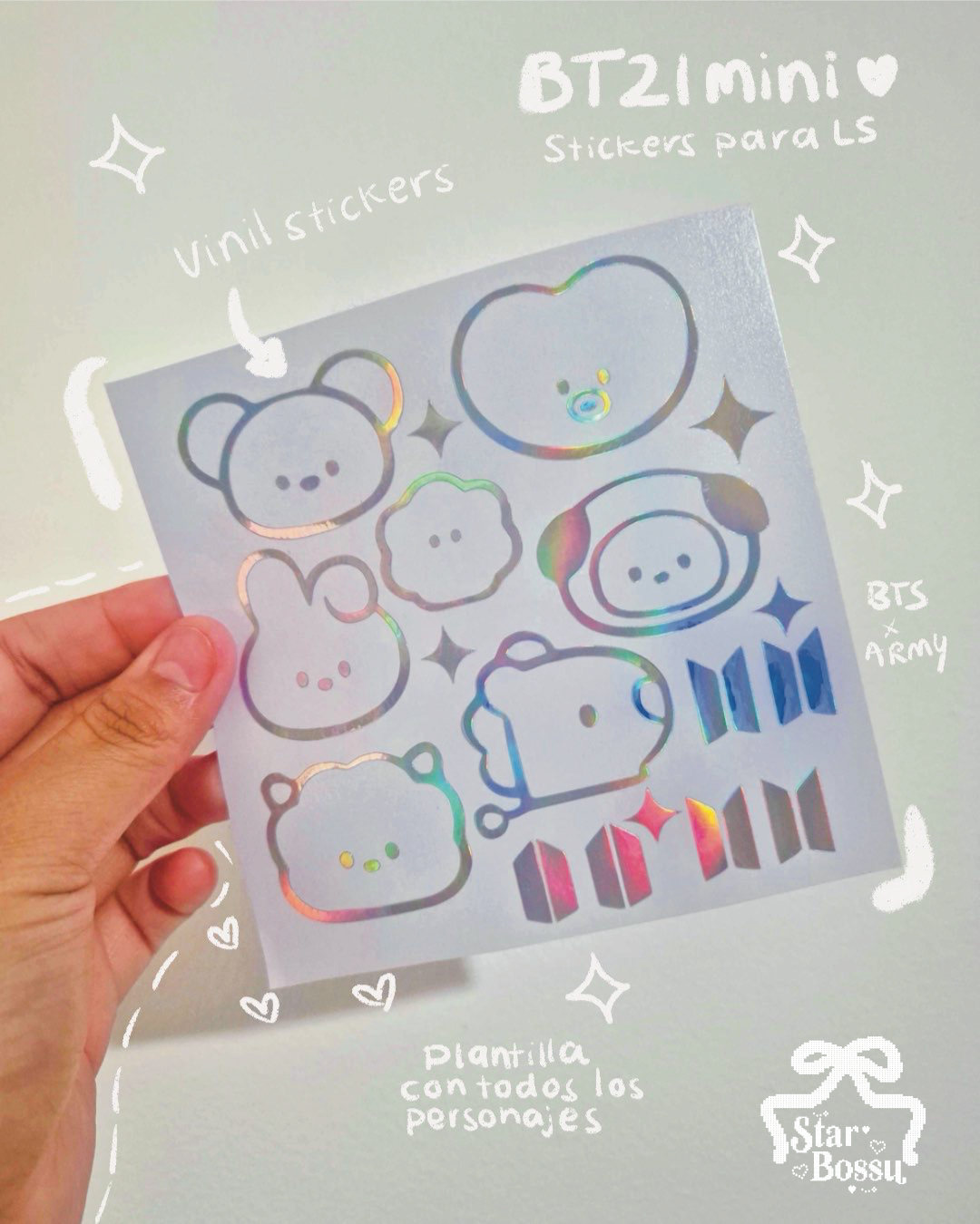 Sticker vinil / BT21 Mini